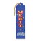 Beistle Pack of 6 Blue "Merit Award" School Award Ribbon Bookmarks 8"